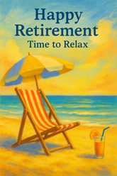 Happy Retirement Beach